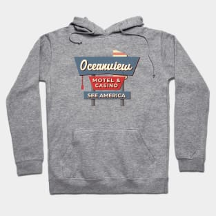 Control Oceanview Motel Retro Hoodie